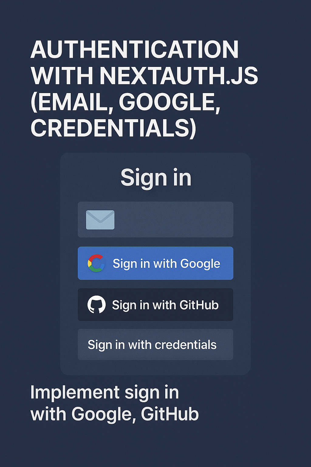 NextAuth.js Authentication with Next.js App Router: A Complete Guide